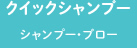 クイックシャンプー